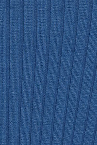Zivame 2 Mile Fashion Knit Poly Mid Calf Length Nightdress - Coronet Blue — thumbnail 7